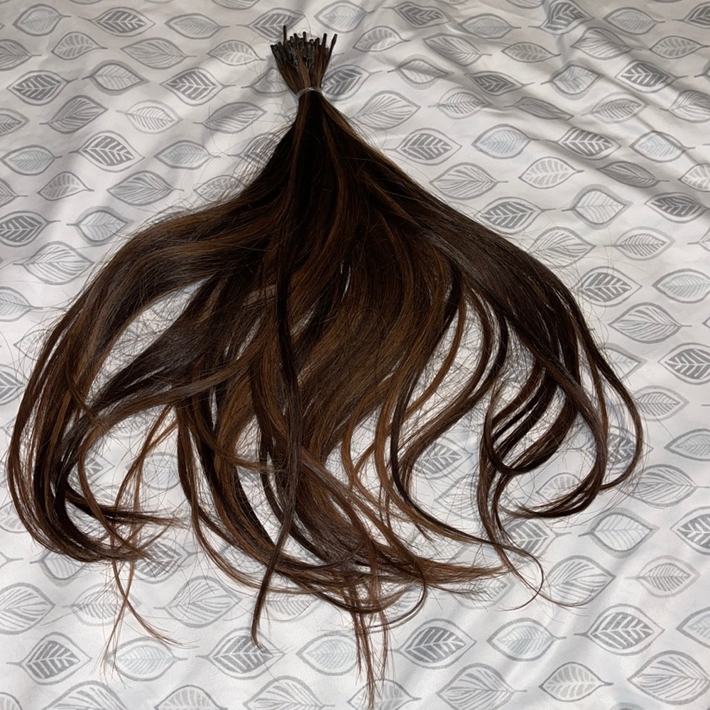 Bead in hair extensions